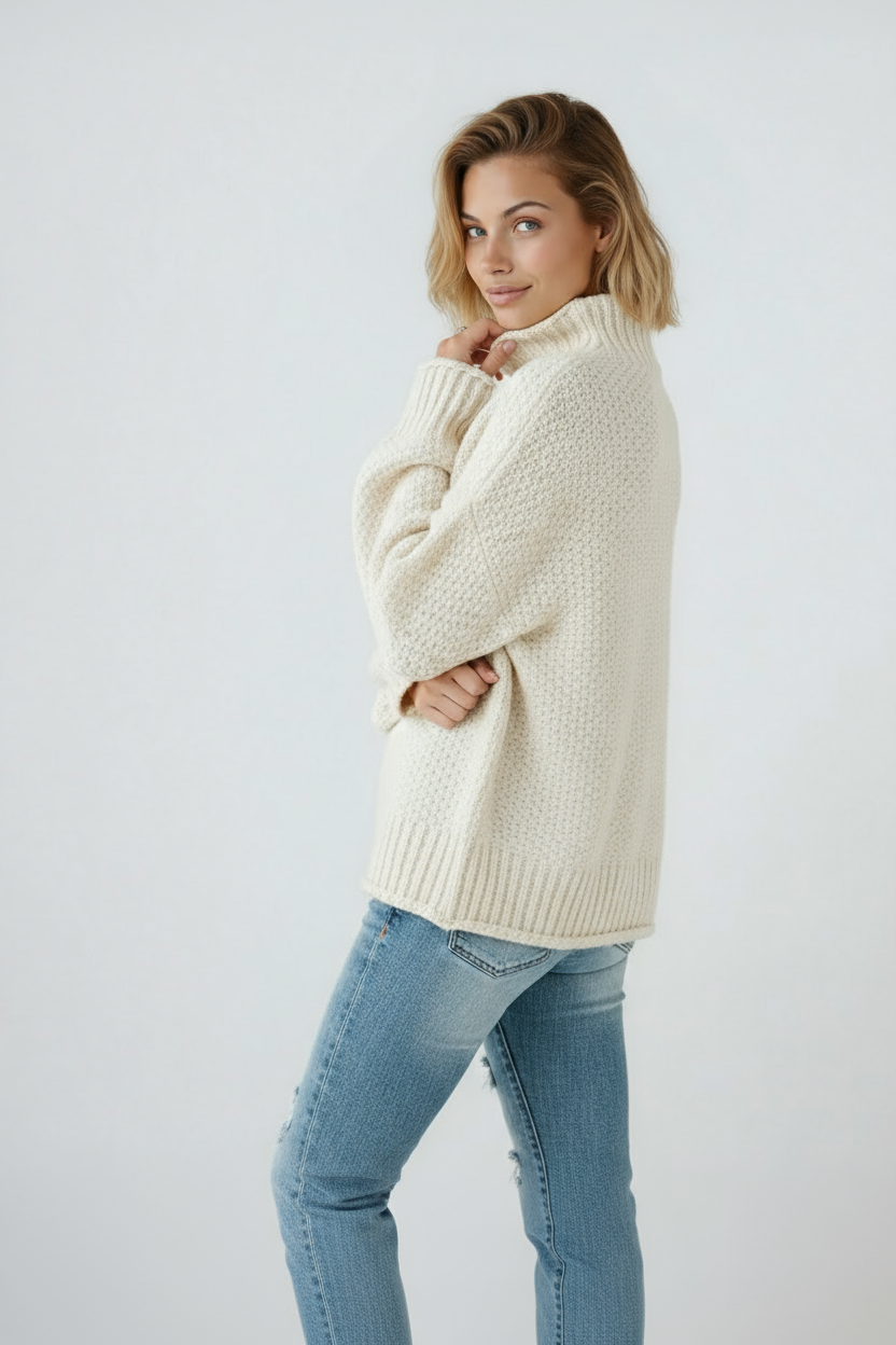 Juliette | Turtleneck Knit Jumper