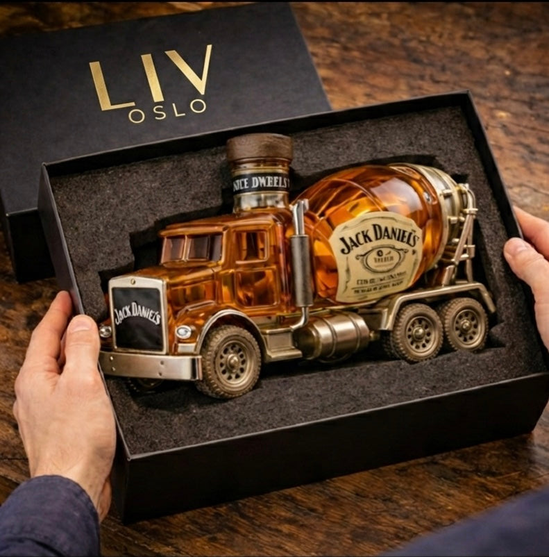 Jack Daniel's Whisky Bottle - Truck Edition